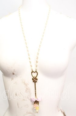 画像2: Pinky Magic / ハートフォークネックレス  ゴールド O-25-11-08-1039-LO-AC-OW-OS