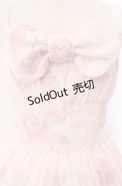 画像2: JESUS DIAMANTE / プリティエンジェルワンピース 38 ぼかし薔薇 ピンク O-25-11-08-005-JE-OP-IG-OS