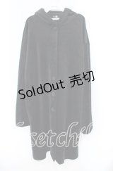 NieR / VELVET STYLISH LONG COAT【GRUDGE】  ブラック O-25-11-08-052-EL-CO-IG-ZT-C022