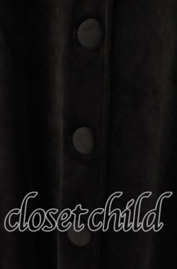 画像2: NieR / VELVET STYLISH LONG COAT【GRUDGE】  ブラック O-25-11-08-052-EL-CO-IG-OS