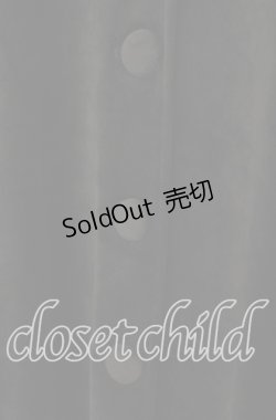 画像2: NieR / VELVET STYLISH LONG COAT【GRUDGE】  ブラック O-25-11-08-052-EL-CO-IG-ZT-C022