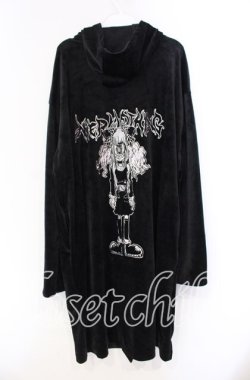 画像3: NieR / VELVET STYLISH LONG COAT【GRUDGE】  ブラック O-25-11-08-052-EL-CO-IG-OS