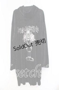 画像3: NieR / VELVET STYLISH LONG COAT【GRUDGE】  ブラック O-25-11-08-052-EL-CO-IG-ZT-C022