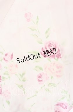 画像3: JESUS DIAMANTE / プリティエンジェルワンピース 38 ぼかし薔薇 ピンク O-25-11-08-005-JE-OP-IG-OS