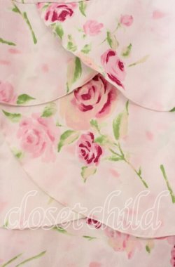 画像2: JESUS DIAMANTE / プリティ花びらスカート 38 ぼかし薔薇 ピンク O-25-11-08-054-JE-SK-IG-OS