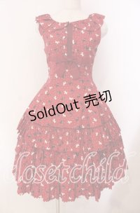 Beth / フリルカラーワンピース  アカ O-25-11-08-006-CL-OP-IG-OS