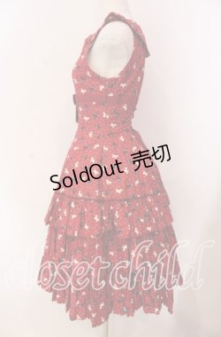 画像3: Beth / フリルカラーワンピース  アカ O-25-11-08-006-CL-OP-IG-OS