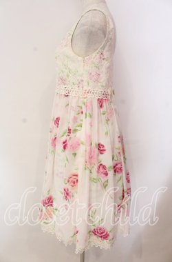 画像3: JESUS DIAMANTE / 新ドールワンピース 40 ぼかし薔薇 ピンク O-25-11-08-009-JE-OP-IG-OS