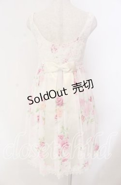 画像4: JESUS DIAMANTE / 新ドールワンピース 40 ぼかし薔薇 ピンク O-25-11-08-009-JE-OP-IG-OS