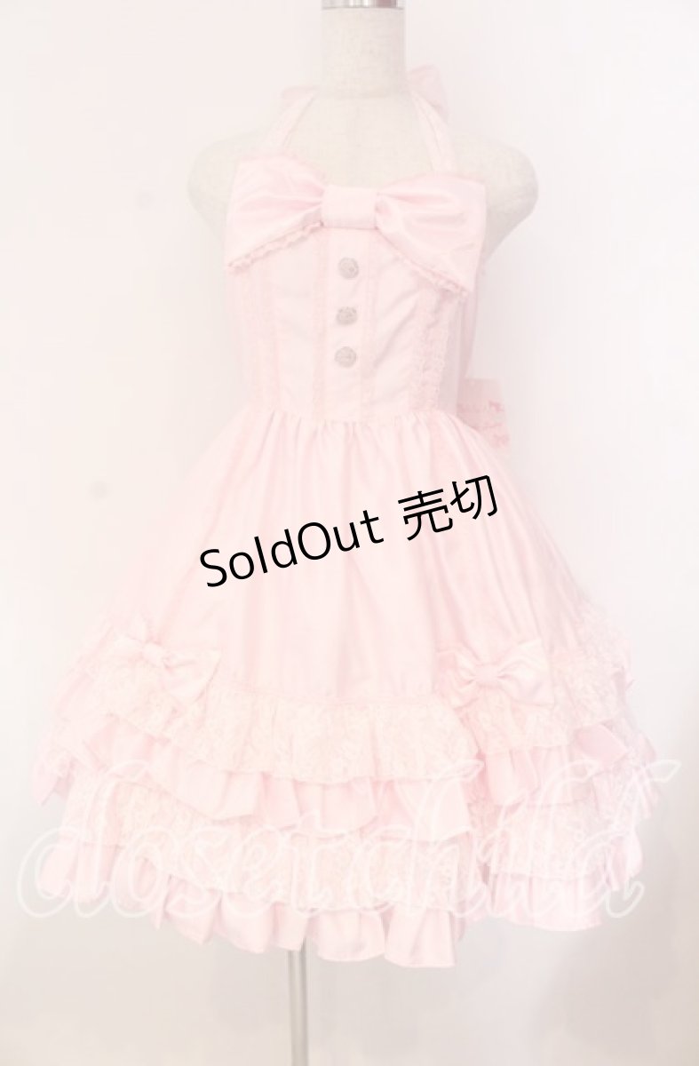 画像1: Angelic Pretty / キラキラローズジャンパースカート  ピンク O-25-11-08-010-AP-OP-IG-OS (1)