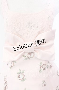 画像2: JESUS DIAMANTE / BIGリボンドールワンピース 38 バルドー薔薇 ピンク O-25-11-08-002-JE-OP-IG-OS