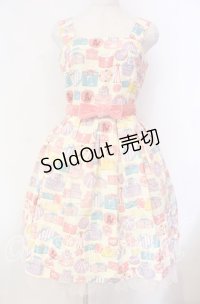 Emily Temple cute / プレゼントBOXノースリーブワンピース  アイボリー O-25-11-08-016-ET-OP-IG-OS