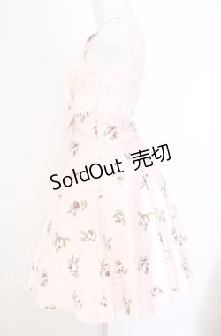 画像3: JESUS DIAMANTE / BIGリボンドールワンピース 38 バルドー薔薇 ピンク O-25-11-08-002-JE-OP-IG-OS