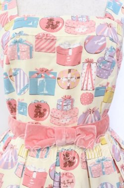 画像2: Emily Temple cute / プレゼントBOXノースリーブワンピース  アイボリー O-25-11-08-016-ET-OP-IG-OS