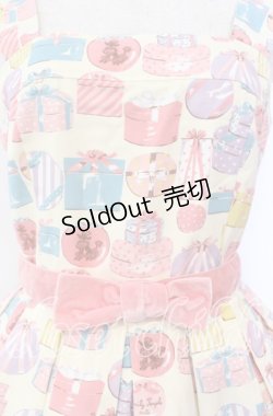 画像2: Emily Temple cute / プレゼントBOXノースリーブワンピース  アイボリー O-25-11-08-016-ET-OP-IG-OS