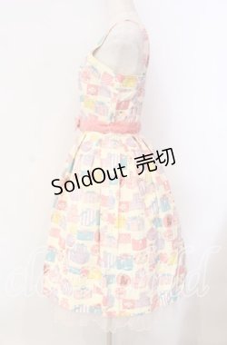 画像3: Emily Temple cute / プレゼントBOXノースリーブワンピース  アイボリー O-25-11-08-016-ET-OP-IG-OS