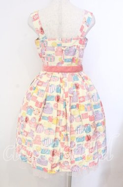 画像4: Emily Temple cute / プレゼントBOXノースリーブワンピース  アイボリー O-25-11-08-016-ET-OP-IG-OS