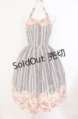 Innocent World / ストロベリージャムジャンパースカート M（108cm丈） ネイビー O-25-11-08-017-IW-OP-IG-OS