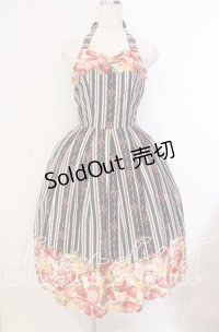 Innocent World / ストロベリージャムジャンパースカート M（108cm丈） ネイビー O-25-11-08-017-IW-OP-IG-OS