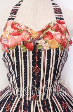 画像2: Innocent World / ストロベリージャムジャンパースカート M（108cm丈） ネイビー O-25-11-08-017-IW-OP-IG-OS