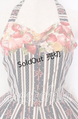 画像2: Innocent World / ストロベリージャムジャンパースカート M（108cm丈） ネイビー O-25-11-08-017-IW-OP-IG-OS