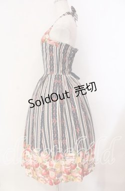 画像4: Innocent World / ストロベリージャムジャンパースカート M（108cm丈） ネイビー O-25-11-08-017-IW-OP-IG-OS