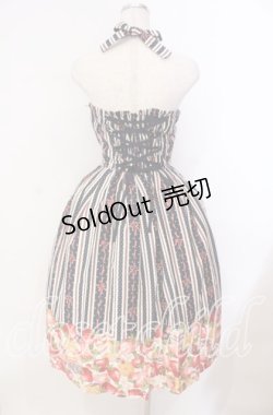 画像5: Innocent World / ストロベリージャムジャンパースカート M（108cm丈） ネイビー O-25-11-08-017-IW-OP-IG-OS