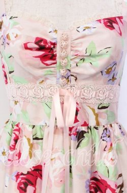 画像2: JESUS DIAMANTE / シシリアワンピース 38 トリアノン薔薇 ピンク O-25-11-08-022-JE-OP-IG-OS