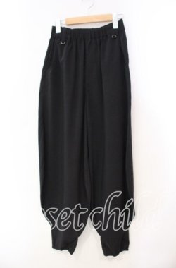 画像1: Deorart / バルーンシルエット・ランタンパンツ  ブラック O-25-11-10-037-PU-PA-IG-OS