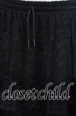 画像2: DARK IN LOVE / Gothic ruffle lace long skirt スカート F ブラック O-25-11-10-038-PU-SK-IG-OS