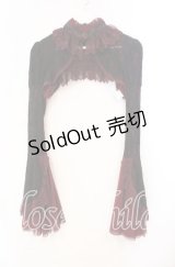 abilletage / Noirレースボレロ  ワイン×ブラック O-25-11-10-041-GO-TO-OW-OS