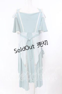 画像4: OZZ ANGELO / イレギュラーヘムワンピース  ミント O-25-11-10-046-OO-OP-IG-OS