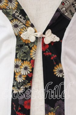 画像2: Qutie Frash / サイドレースアップ着物カーデ  ホワイト O-25-11-10-048-QU-TO-IG-OS