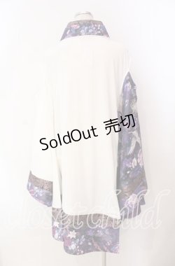 画像4: Qutie Frash / 肩あきカーディガン  パープル O-25-11-10-058-QU-JA-IG-OS