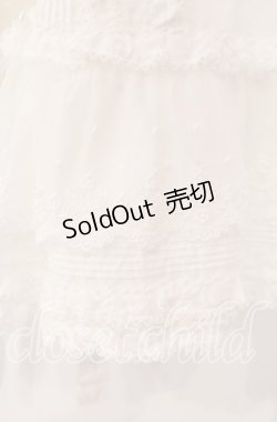 画像3: PINK HOUSE / ローズレース使いローンフリルブラウス  シロ O-25-11-10-064-LO-BL-IG-OS