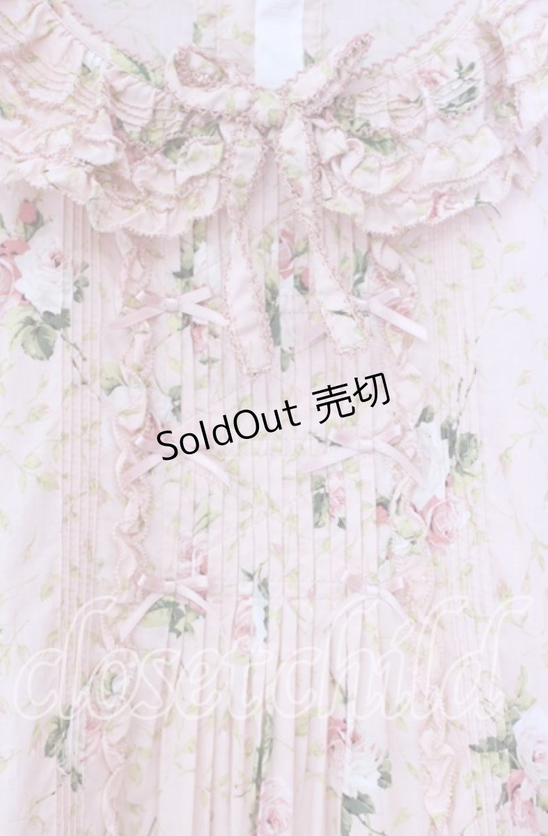 画像2: PINK HOUSE / ブロッサムローズプリントワンピース  ピンク O-25-11-10-066-LO-OP-IG-OS (2)