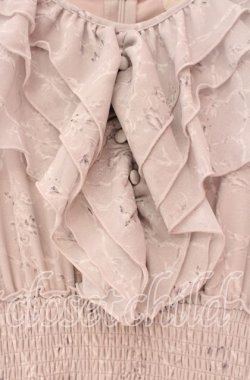 画像2: An MILLE / フリルショルダーカットワンピース  ピンク O-25-11-10-069-EL-OP-OW-OS