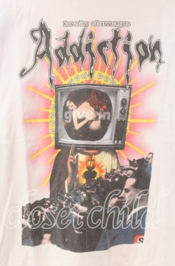 画像2: STIGMATA / Addictuonプリントラグラン XS ホワイト×ブラック O-25-11-10-071-GO-TO-OW-OS