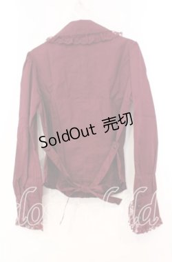 画像3: Innocent World / ミルフィーユリボンブラウス Ｓ ワイン O-25-11-10-077-IW-BL-IG-OS