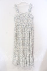 m petit by misako / MSKトワルドジュイジャンパースカート Ｍ オフ×サックス系 O-25-11-10-081-LO-SK-IG-OS