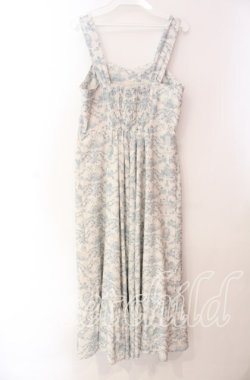 画像3: m petit by misako / MSKトワルドジュイジャンパースカート Ｍ オフ×サックス系 O-25-11-10-081-LO-SK-IG-OS