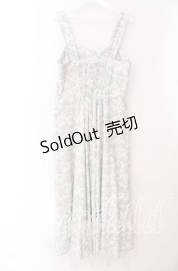 画像3: m petit by misako / MSKトワルドジュイジャンパースカート Ｍ オフ×サックス系 O-25-11-10-081-LO-SK-IG-OS