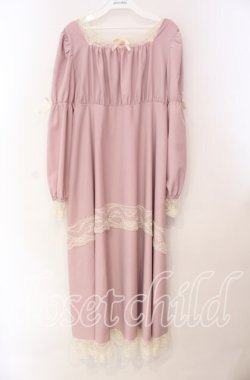 画像1: FLC / レースワンピース（星名桜子） Ｍ ピンク O-25-11-10-082-LO-OP-IG-OS