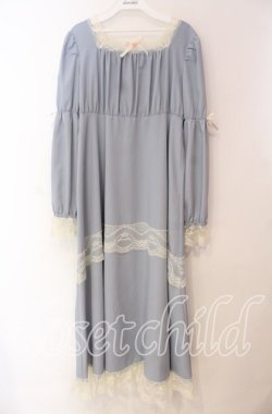 画像1: FLC / レースワンピース（星名桜子） Ｍ サックス O-25-11-10-083-LO-OP-IG-OS