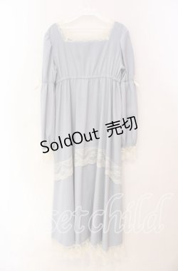 画像3: FLC / レースワンピース（星名桜子） Ｍ サックス O-25-11-10-083-LO-OP-IG-ZT1117M