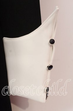 画像3: DARK IN LOVE / Gothic princess contrast ruffle neck dress　ドレス L ブラック×ホワイト O-25-11-10-087-PU-OP-IG-OS