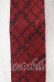 画像2: BPN / ジャガードネクタイ  レッド O-25-11-10-014-GO-ZA-IG-OS (2)
