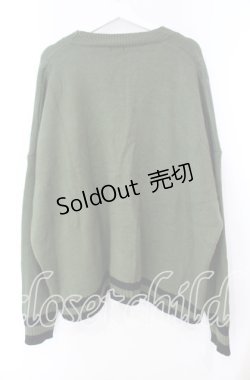 画像3: NieR Clothing / 抹茶ラテ フード付き KNIT CARDIGAN【刺繍DESIGN】カーディガン  グリーン O-25-11-10-090-PU-TO-IG-OS