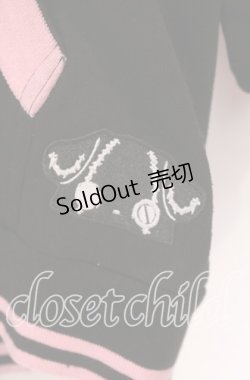 画像2: NieR Clothing / 耳付きDOUBLE ZIP PARKA 【内側防寒仕様】ちゃむちゃむver. パーカー  ブラック×ピンク O-25-11-10-093-PU-TO-IG-OS