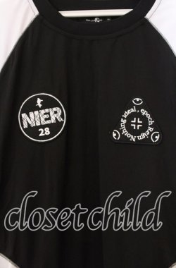 画像2: NieR Clothing / NIER BLACK×WHITE UNIFORM ユニフォーム  ブラック×ホワイト O-25-11-10-094-PU-TO-IG-OS